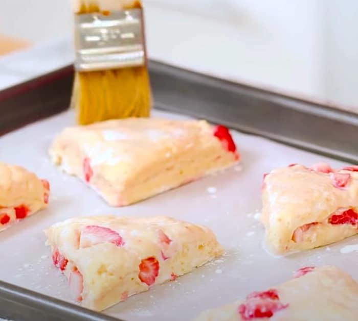 How To Make Strawberry Scones | Baking Recipes