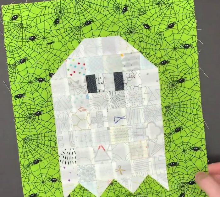 How To Make Cute Mini Ghost Quilt