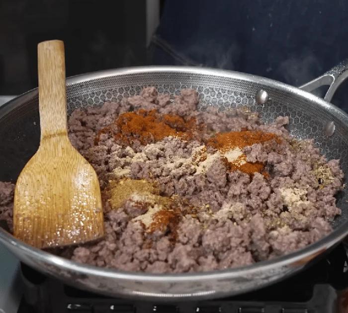 Ingredients for Crockpot Taco Casserole