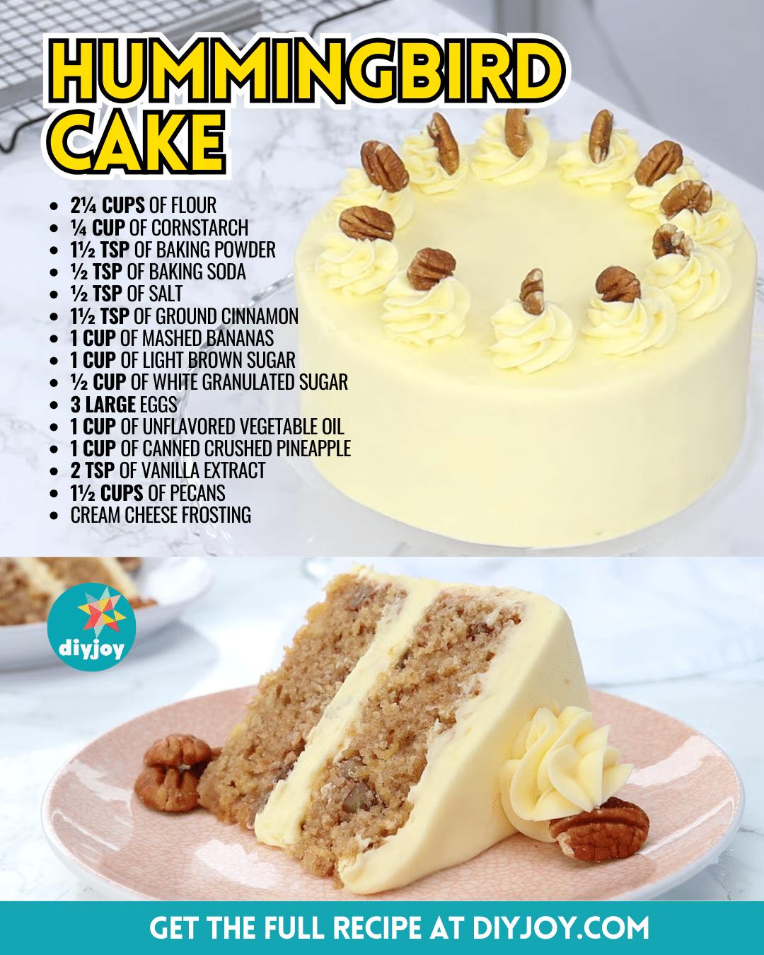 Easy Failproof Hummingbird Cake Recipe