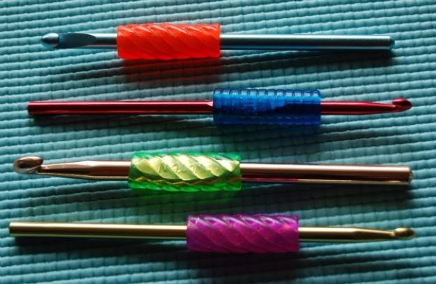 Use Crochet Grips, no special tools needed to pull this together and the shortcut that saves a genuine chunk of time
