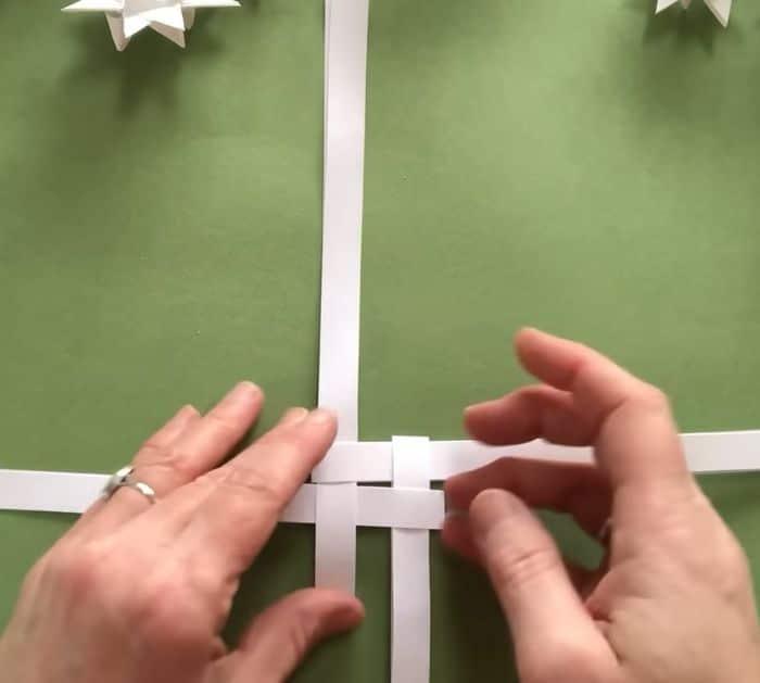 Easy Woven Paper Stars Materials
