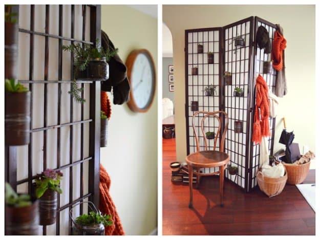 DIY Renters Decor Ideas - Shoji Screen Repurposed From An Old Room Divider - Cool DIY Projects for Those Renting Aparments, Condos or Dorm Rooms - Easy Temporary Wall Art, Contact