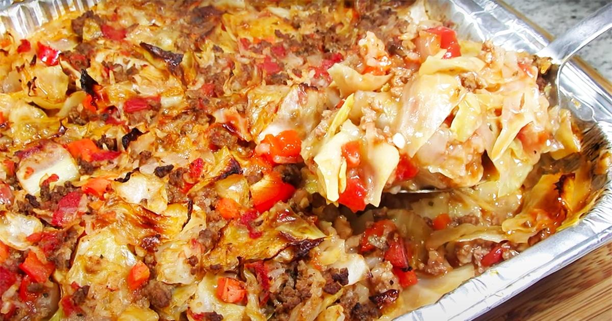 Beef And Cabbage Casserole Recipe