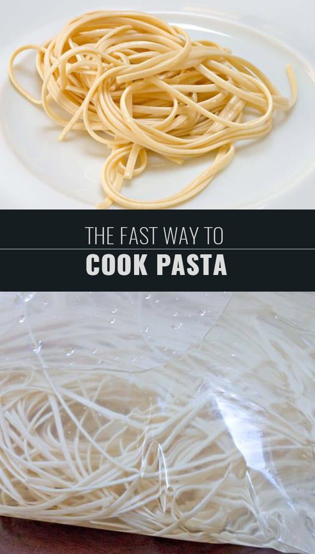 Make Fastest Cooking Pasta Ever, a kitchen hack worth passing along and a trick that looks far fussier than it is