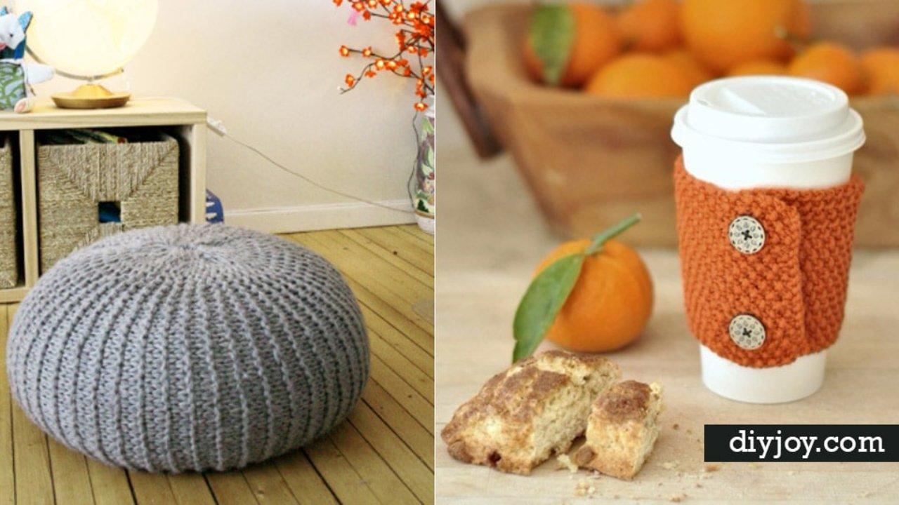 25 Easy Knitting Ideas With Free Patterns