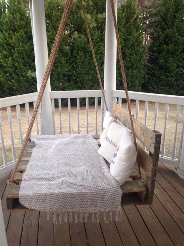 DIY Pallet Swing Bed, a backyard lounging build, low key enough for a solo evening in and a statement worth the extra effort