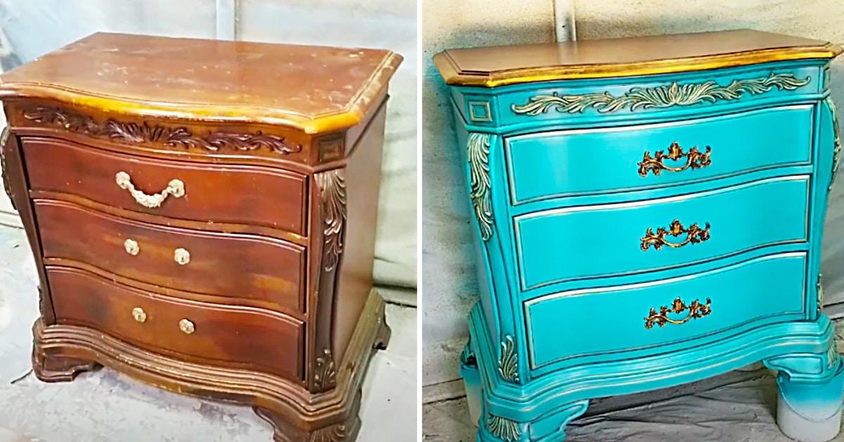 Creative $25 Furniture Makeover