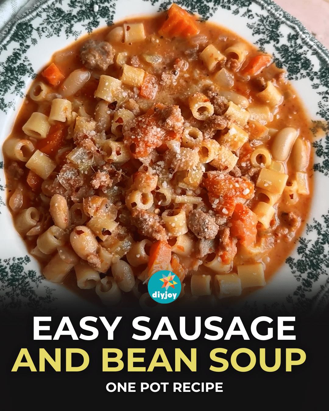 Easy Sausage and Bean Soup Recipe