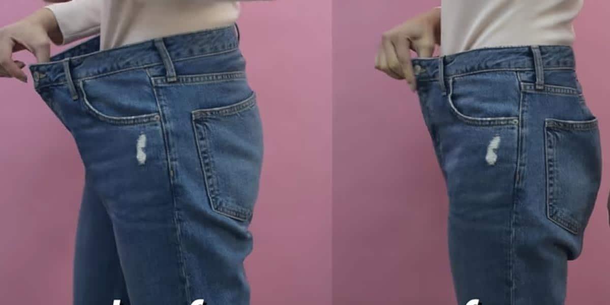 She Discovered A Simple Way To Alter Her Favorite Jeans! (VALUABLE!)