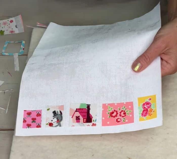 How to Make Fabric Stamps Using Scraps