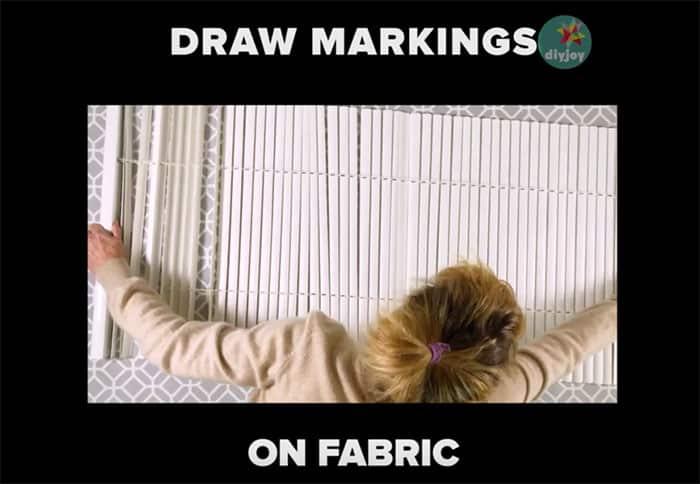 Steps for Making DIY Window Shades - Cheap Home Decor Ideas - No Sew Roman Shade Made From Mini Blinds