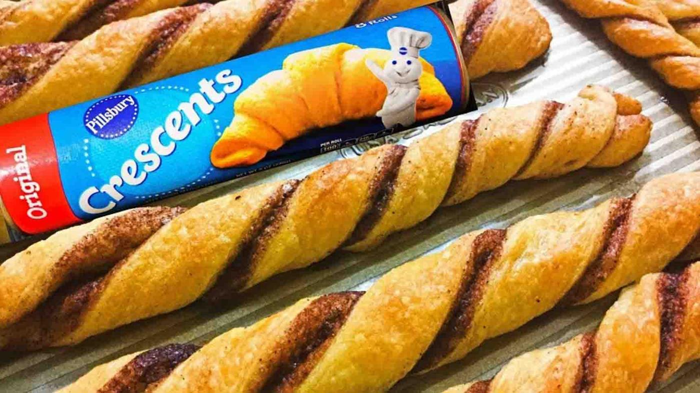 Churros with Pillsbury Crescent Rolls Recipe
