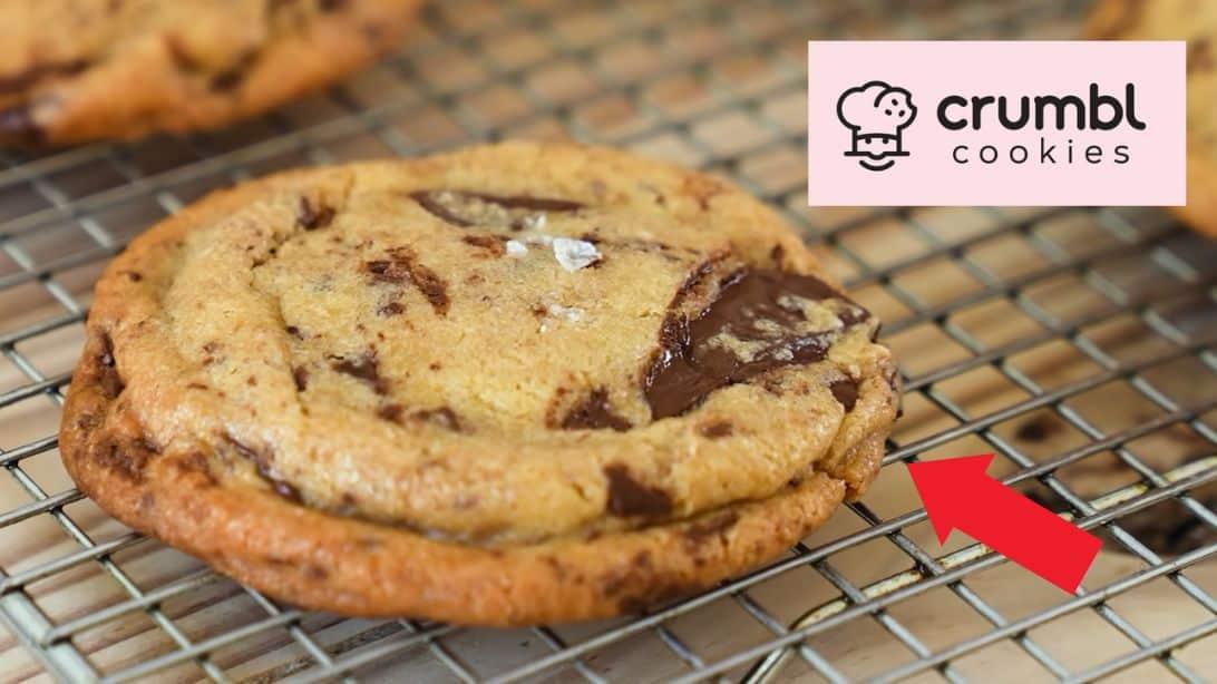 Famous Crumbl Chocolate Chip Cookie Copycat Recipe