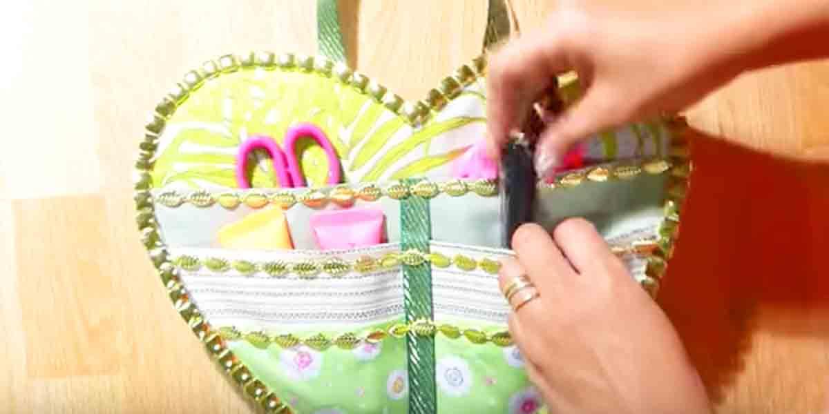 DIY Heart Organizer Organizer