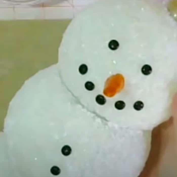 How To Make An Epsom Salts Glass Ball Lighted Snowman - DIY Christmas Crafts - Dollar Tree Holiday DIY