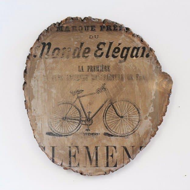 Vintage Bicycle Wall Art, one worth pinning for later and a versatile idea that works in more than one room