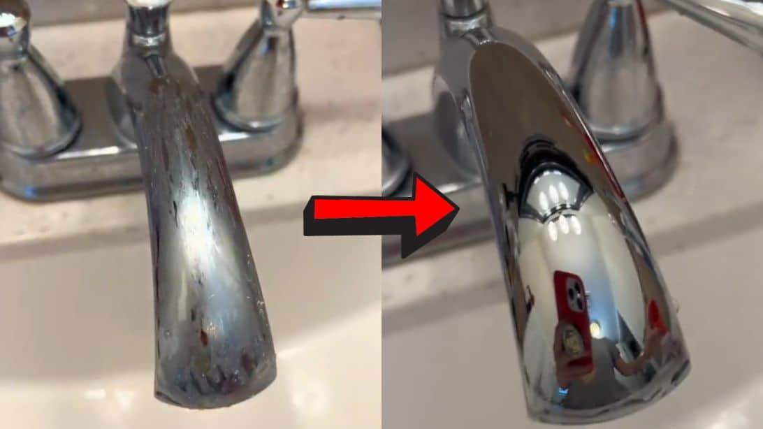 Candle Wax Bathroom Cleaning Hack