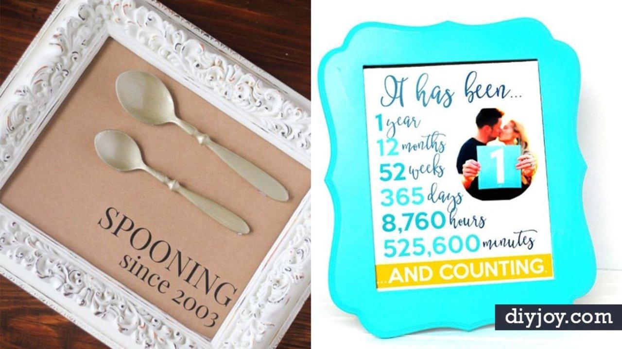 34 DIY Anniversary Gifts
