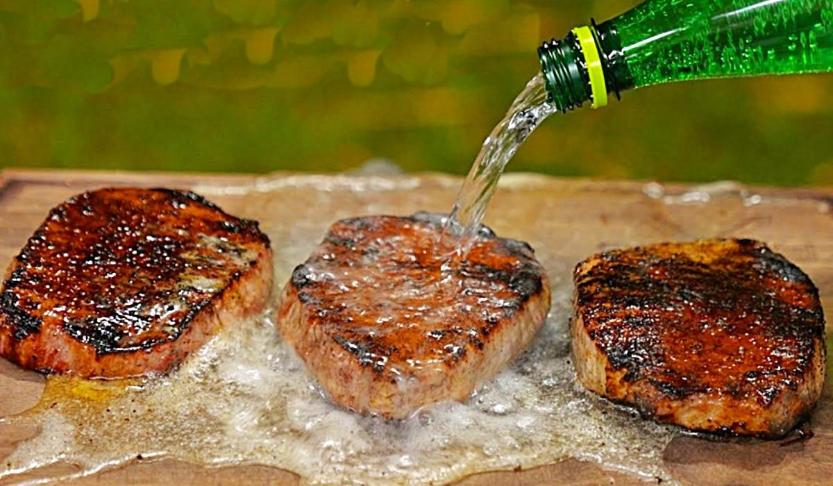 How To Tenderize A $1 Steak With Sparkling Water