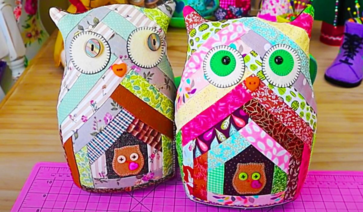 How To Make A Patchwork Owl With Free Pattern