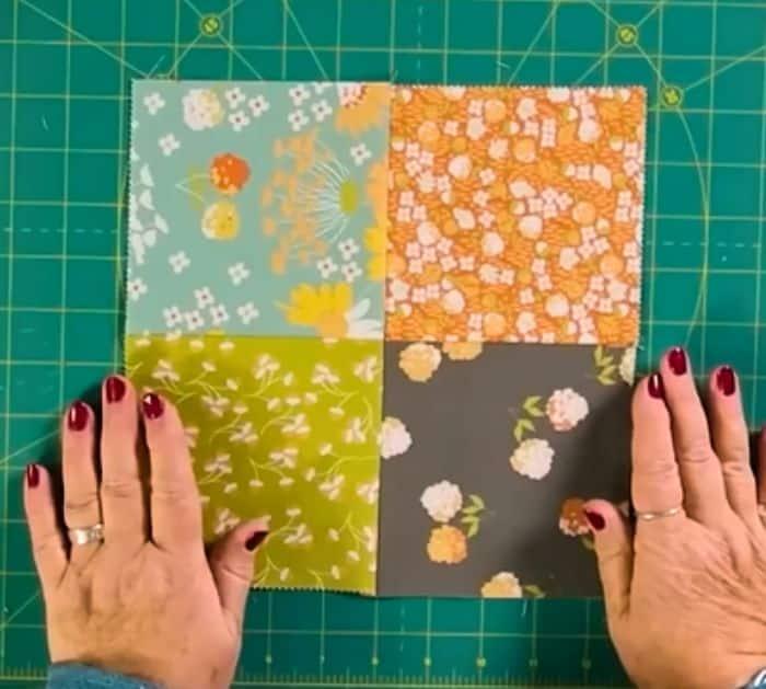 Magic Four Patch Quilt Block Tutorial