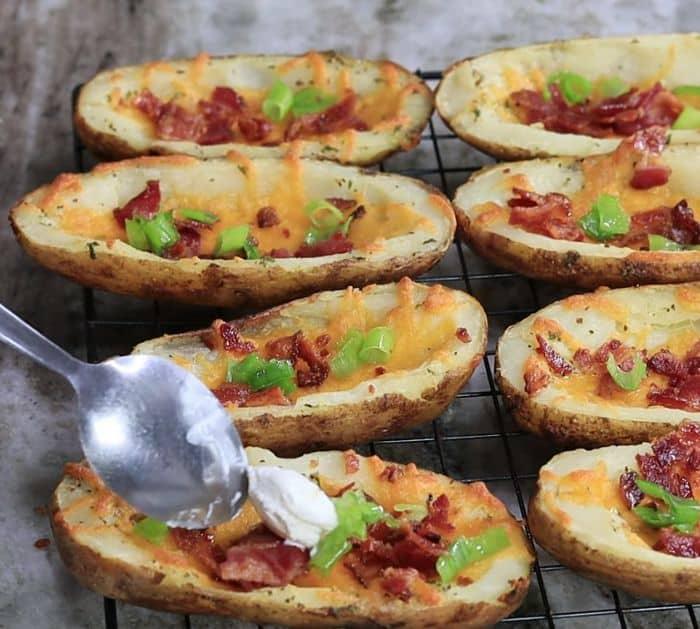 Easy Oven-Baked Crispy Potato Skin Recipe