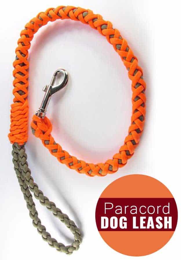 Awesome Crafts for Men and Manly DIY Project Ideas Guys Love - Fun Gifts, Manly Decor, Games and Gear. Tutorials for Creative Projects to Make This Weekend | Paracord Dog Leash #di