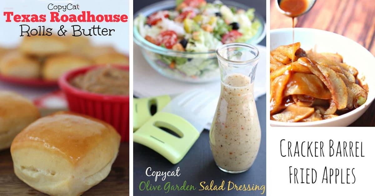 Copycat Restaurant Recipes You Can Make at Home