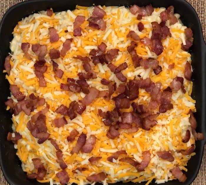 Easy Baked Mac and Cheese With Bacon Ingredients