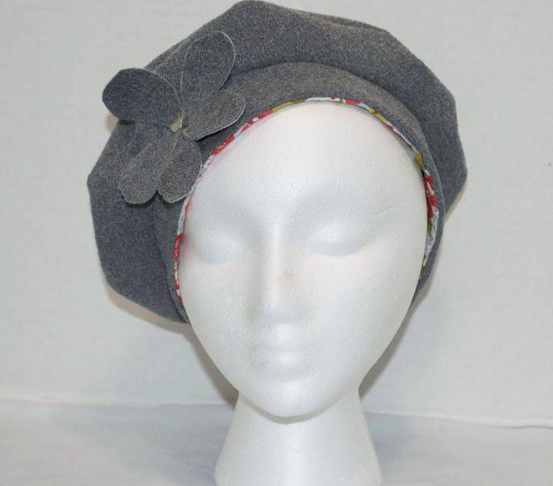 Easy Beret Hat, quick enough to finish over a weekend and a clever way to reuse scraps you already have