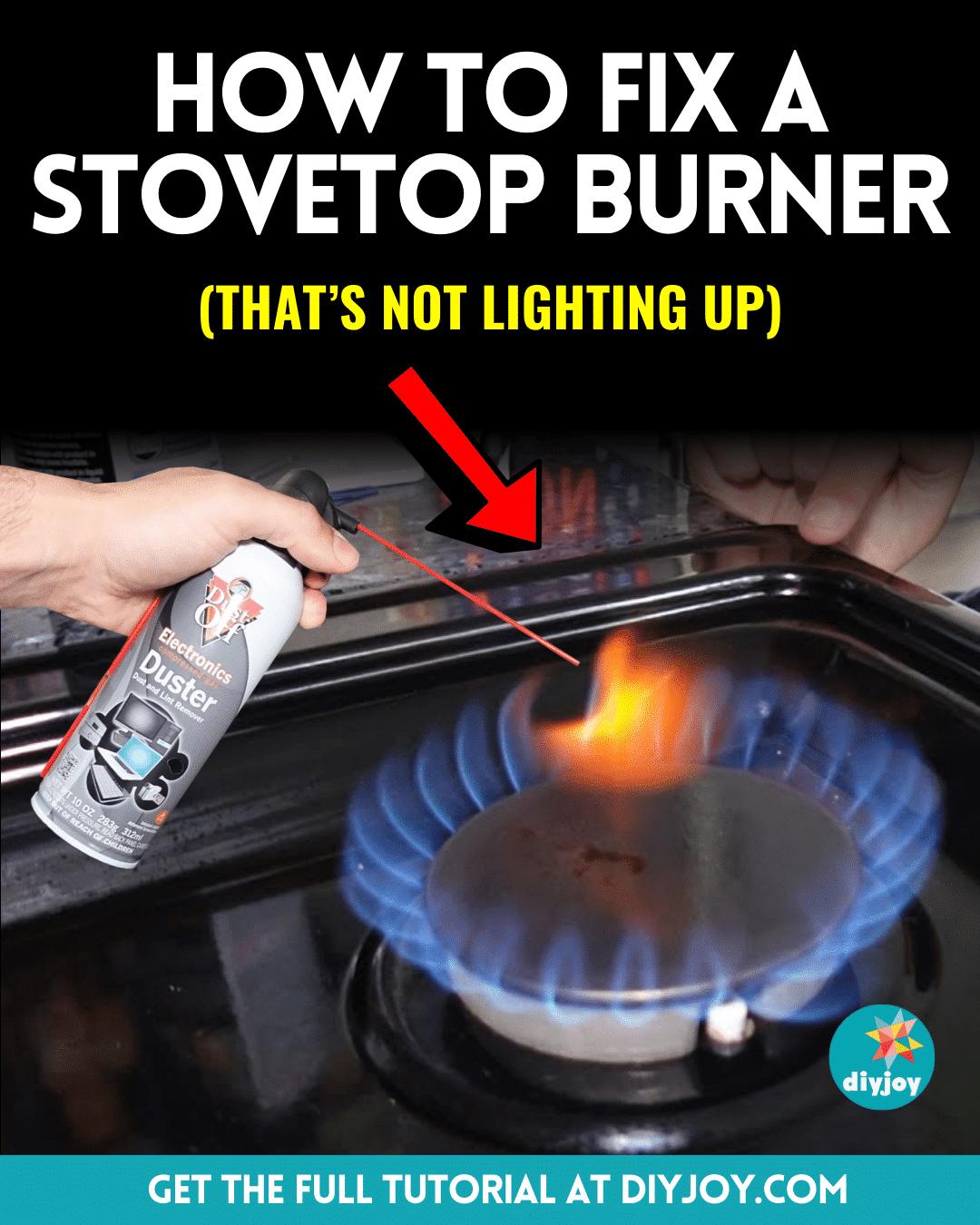 How To Fix A Stovetop Burner That’s Not Lighting Up