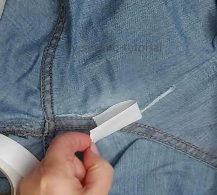 How To Fix Holes In Your Jeans
