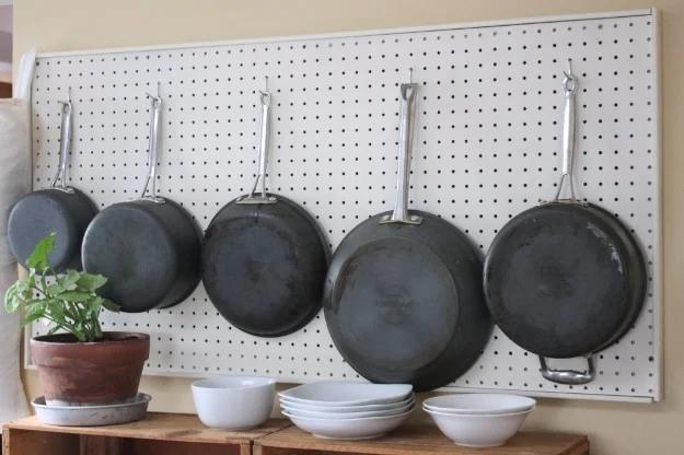 DIY Pegboards In The Kitchen, a tidy home solution, quick and cheap to try tonight and the fix worth remembering