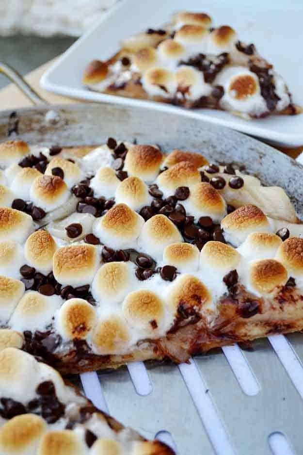 Dessert Grilling Recipes for Kids | Grilled Apple Pie Pizza Recipe | DIY Projects & Crafts by Sueeye at