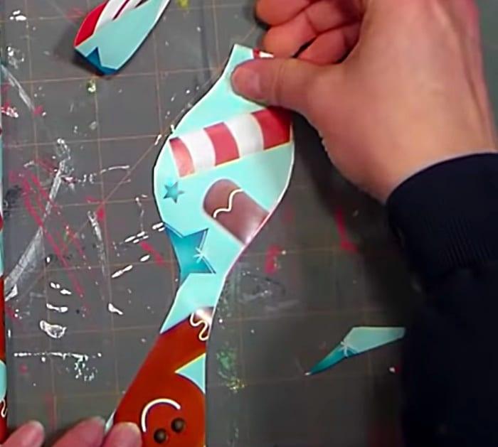 Learn to make a cheap quick easy DIY Wrapping Paper Bow