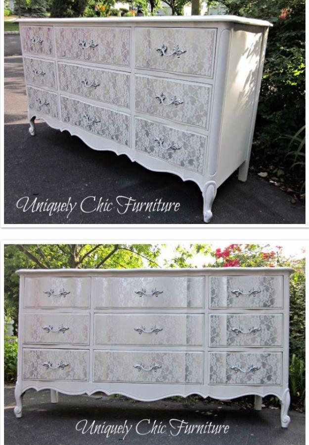 Stunning Lace Dresser, a thoughtful touch that elevates the whole look and one of the more clever picks on this list