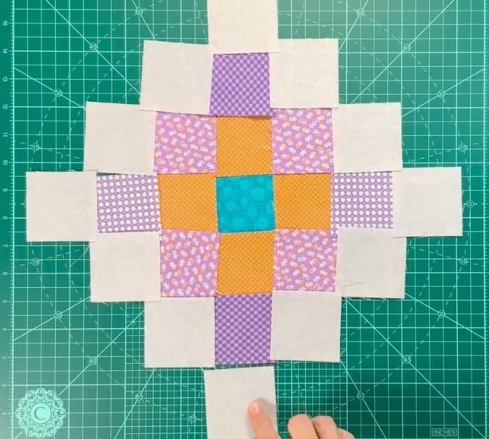 Materials You Need For the Granny Square Quilt Block