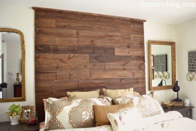 DIY Palette Headboard, a great weekend project for a beginner with basic tools and an affordable way to try something new