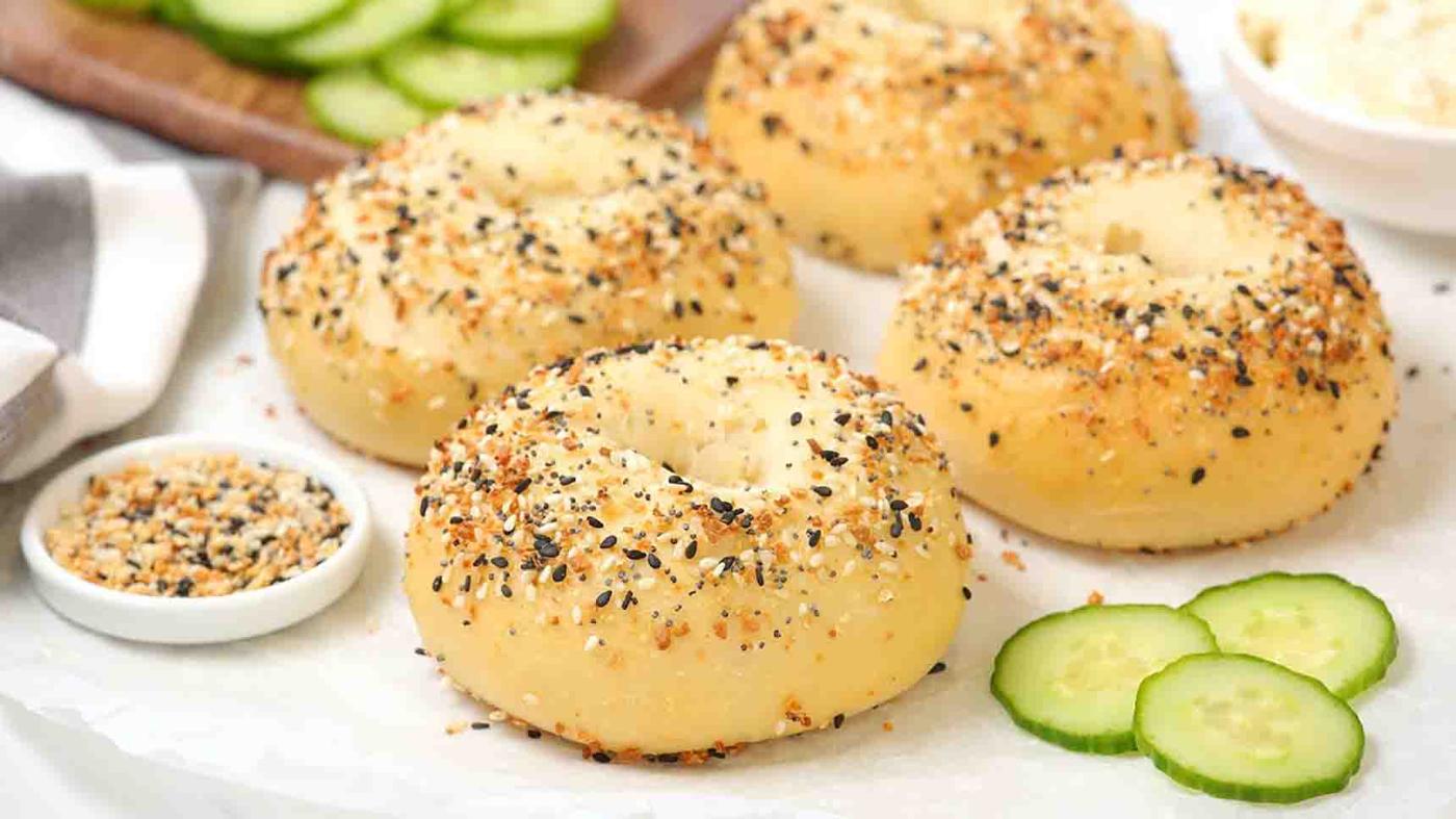 Easy 2-Ingredient Bagel Recipe