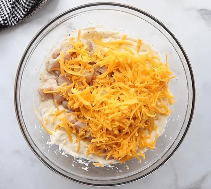 Ingredients for Crack Chicken Casserole