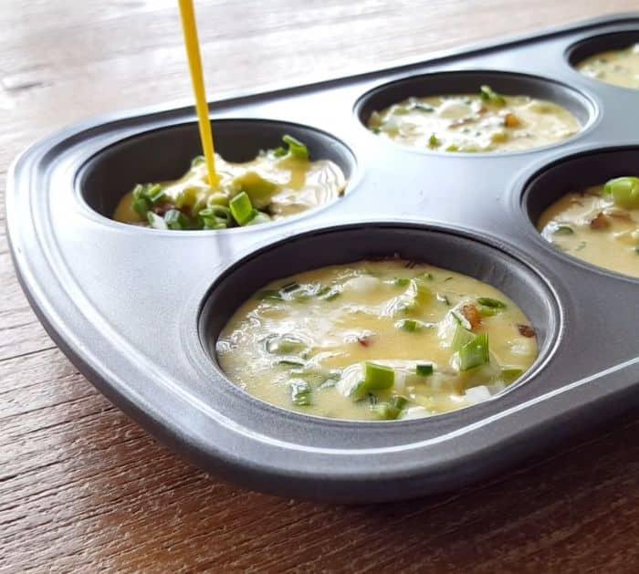 Fluffy Egg Breakfast Cups Ingredients