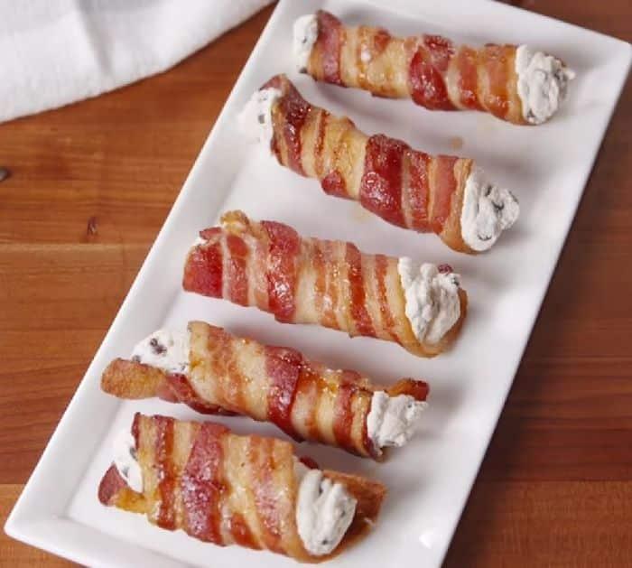 Easy Maple Bacon Cannoli Recipe