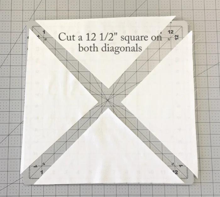 Materials for Spiderweb Quilt Block