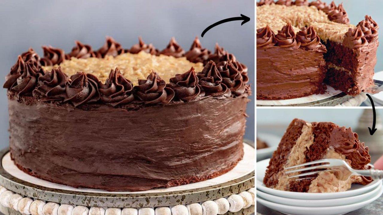Easy German Chocolate Cake Recipe