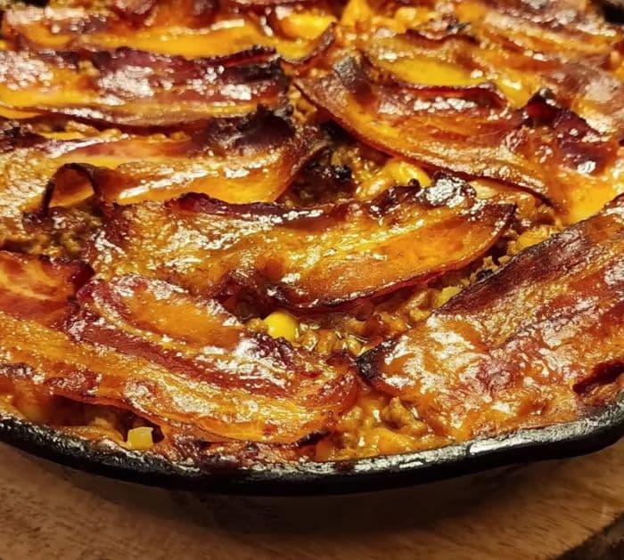 Easy Loaded Skillet Dinner Recipe Idea