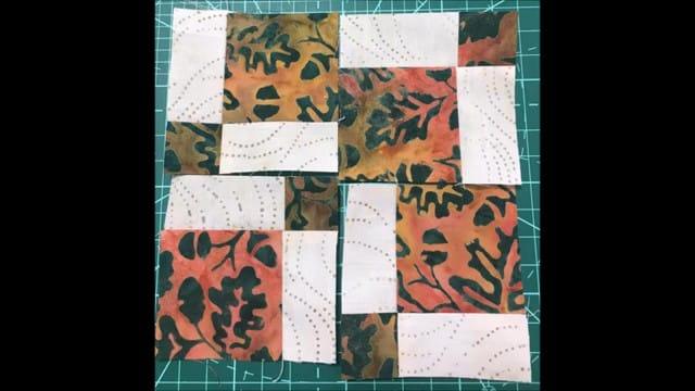 disappearing nine-patch quilt