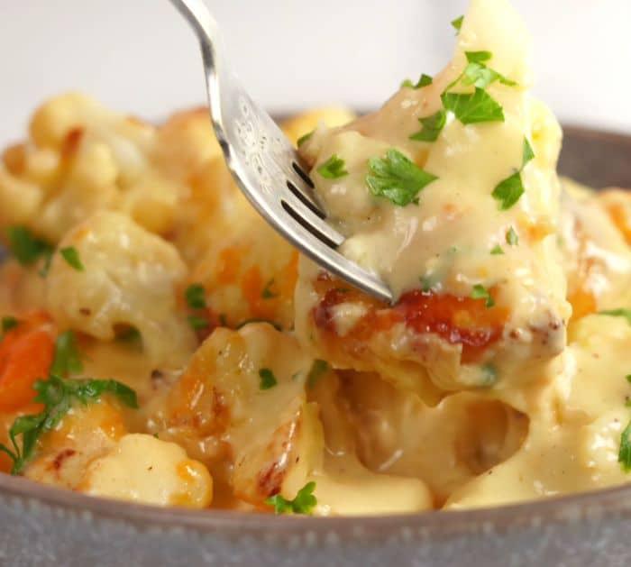 How To Make Cheesy Baked Cauliflower