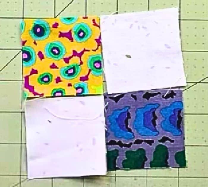 How to Sew Hard Candy Scraps Quilt Block