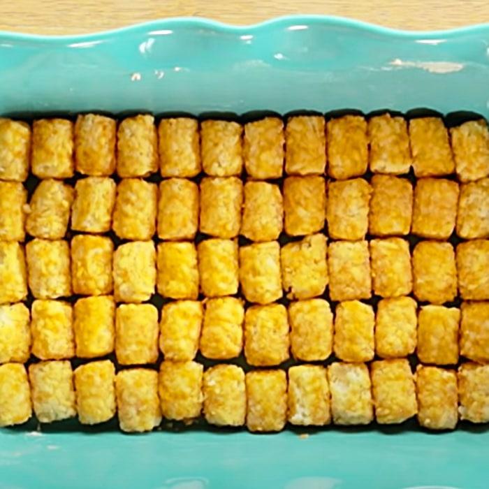Pioneer Woman Tater Tot Casserole Recipe - One Pan Meal Ideas - Easy Cheap Casserole - Ground Beef Ideas